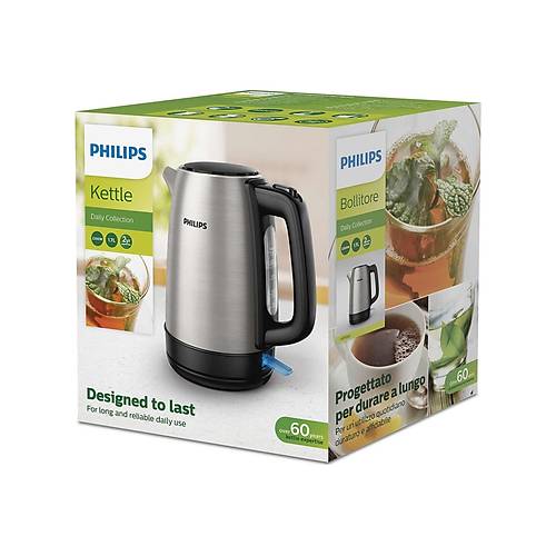 Philips HD9350/90 Daily Collection 2200 W 1.7 LT �elik Su Is�t�c� Gri
