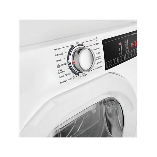 Hoover HREH 10A2TBE-17 10 kg Wi-Fi Ba�lant�l� Is� Pompal� Kurutma Makinesi E Enerji S�n�f� ile Y�ksek Kapasite