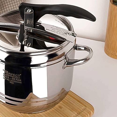 Home Perfect 5 Litre Klasik �elik D�d�kl� Tencere