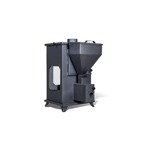 Etinova Eti-B5 B�y�k �� Taraf� Caml�  F�r�ns�z ��mine Tipi Pelet Soba