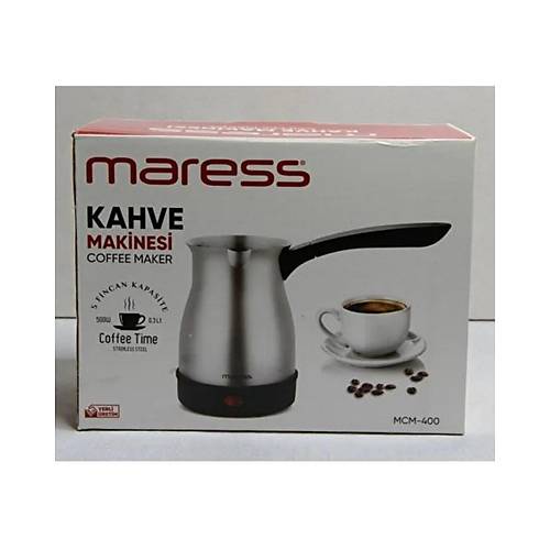 Maress Kahve Makinas� Elektrikli �elik Cezve - 5 Fincan Kapasiteli - 500 W