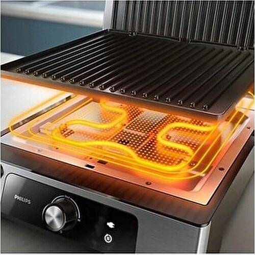 Philips HD6301/90 Tost Makinas� + HD7301/00 �ay Makinas� 2'Li Set
