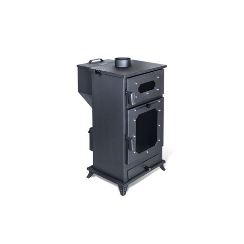 Pelet ve Odun Sobas K003 Modeli mineli - Frnl