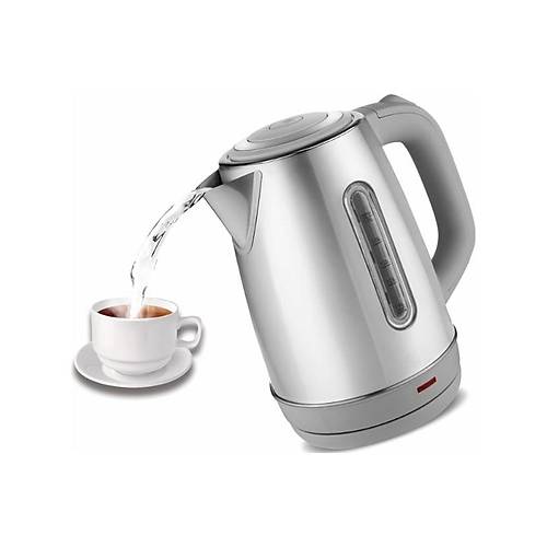 Crown Crw-7211 Paslanmaz �elik Su Is�t�c� - Kettle �elik - 1.8 Lt.