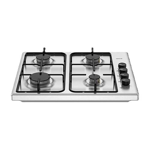Tecna S�o 604X 4 G�zl� Gazl� Set �st� Ocak Inox - Do�algazl�