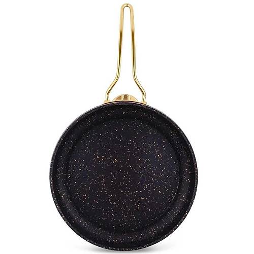 Lines Metal Gold Kulp Granit 30 Cm Gve Tava Cam Kapakl