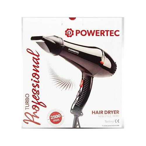 Powertec TR-901 Turbo Profesyonel 2500 W Sa Kurutma Makinesi