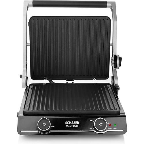 Schafer Gusto Grill Izgara & Tost Makinesi - Bakr