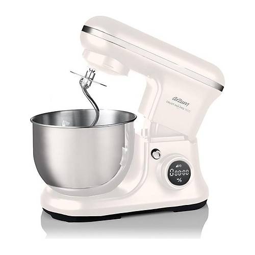 Arzum Crust Mix Pro AR1186-02 5 Lt Beyaz 1500 W Stand Mikser Dijital - Hamur Makinesi