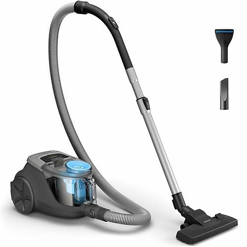 Philips XB2142/10 +HDA150/61 850 W Toz Torbas�z S�p�rge + T�rk Kahve Makinesi Siyah