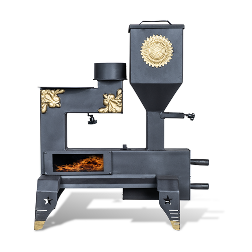 Etinova Pelet Soba M001D Mini Pelet Sobas (Desenli Model)