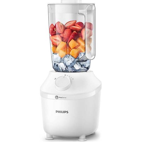 Philips 3000 Serisi Blender, ProBlend Teknolojisi, 450W, 1,9 Lt, Paslanmaz �elik B��aklar, Beyaz, HR2041/00
