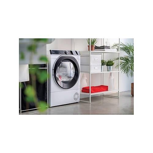 Hoover NDPEH10A2TCBEXSS 10 kg Wi-Fi Ba�lant�l� Is� Pompal� Kurutma Makinesi