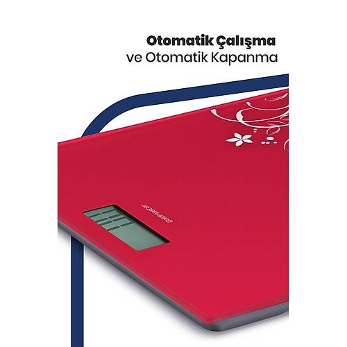 Goldmaster Slimfit Gm-7175R Krmz Gold iekli Baskl Tart