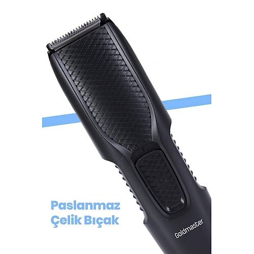 Goldmaster GM-8120 Spago Kablosuz Paslanmaz elik Micro USB arj zellikli Sa Sakal  Makinesi Tra Makinesi