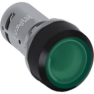 ABB - 1SFA619100R1312 Ye�il I��kl� Yayl� Buton D�z CP1-13G-10