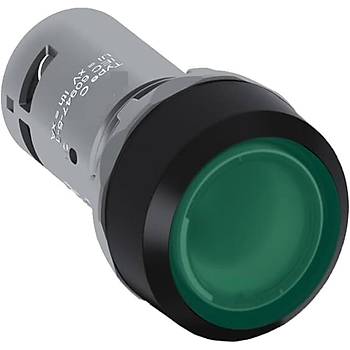 ABB - 1SFA619100R1312 Ye�il I��kl� Yayl� Buton D�z CP1-13G-10