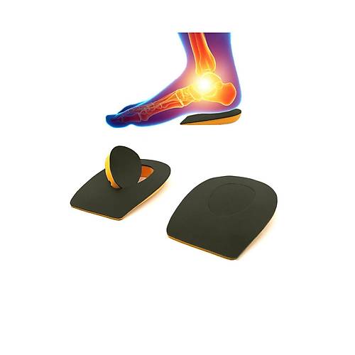 Heel Relief Deri Topuk Dikeni Tabanlık,Topuk Yumuşatıcı İç Taban,Gizli Topuk Dikeni Tabanlık,Haki
