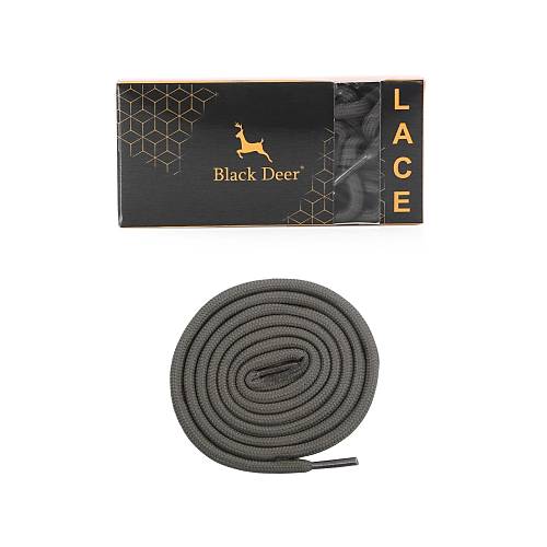 Black Deer Shoelace Füme Spor Ayakkabı Bağcık