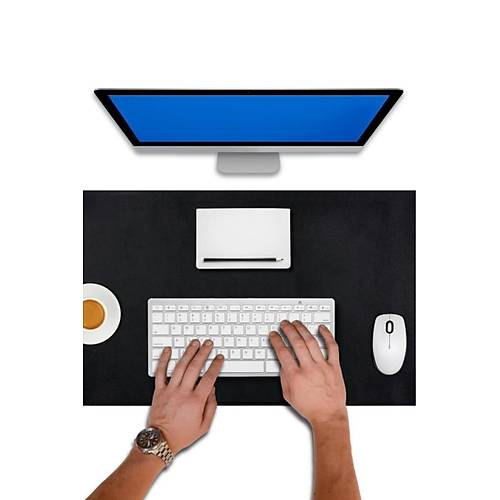 90x40 Xl Deri Mouse Pad,ofis Mouse Pad,masa Mat Smen,konforlu Mouse Pad,ift Ynl Mouse Pad,siyah