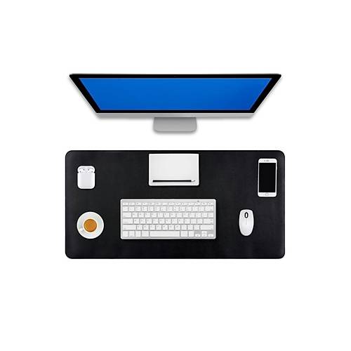 90x40 Xl Deri Mouse Pad,ofis Mouse Pad,masa Mat Smen,konforlu Mouse Pad,ift Ynl Mouse Pad,siyah