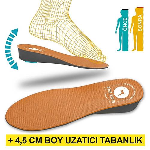 Black Deer Extender 4,5 Cm Kahverengi Boy Uzatc Tabanlk