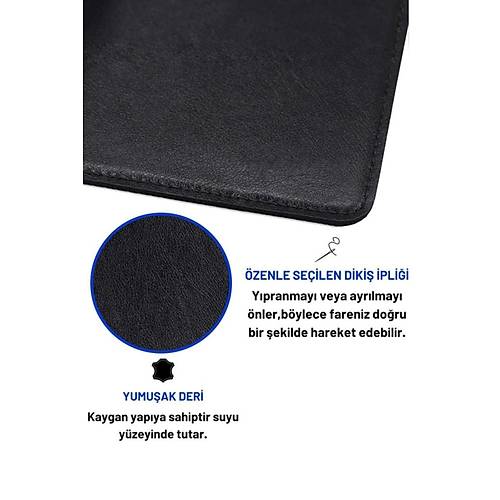 90x40 Xl Deri Mouse Pad,ofis Mouse Pad,masa Mat Smen,konforlu Mouse Pad,ift Ynl Mouse Pad,siyah