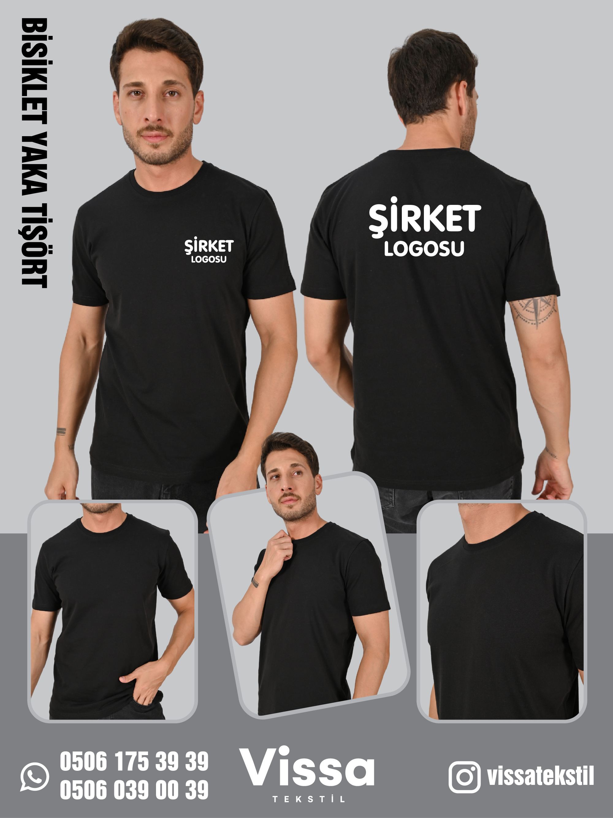 SIFIR YAKA TİŞÖRT
