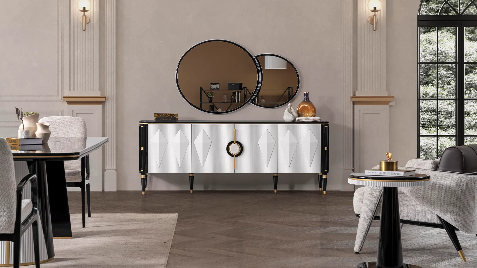 Lizbon  Luxury Konsol ve Aynası