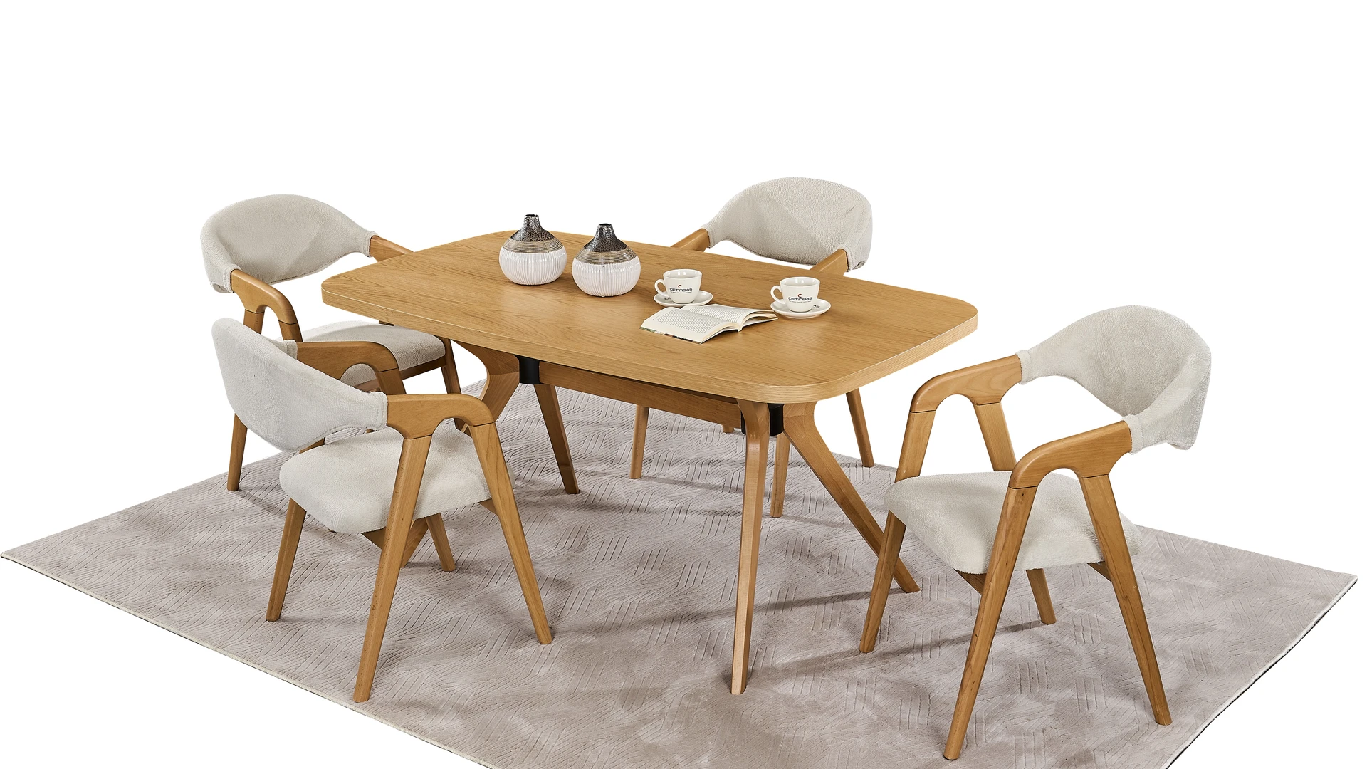 Wicker Masa Sandalye Takımı 8060
