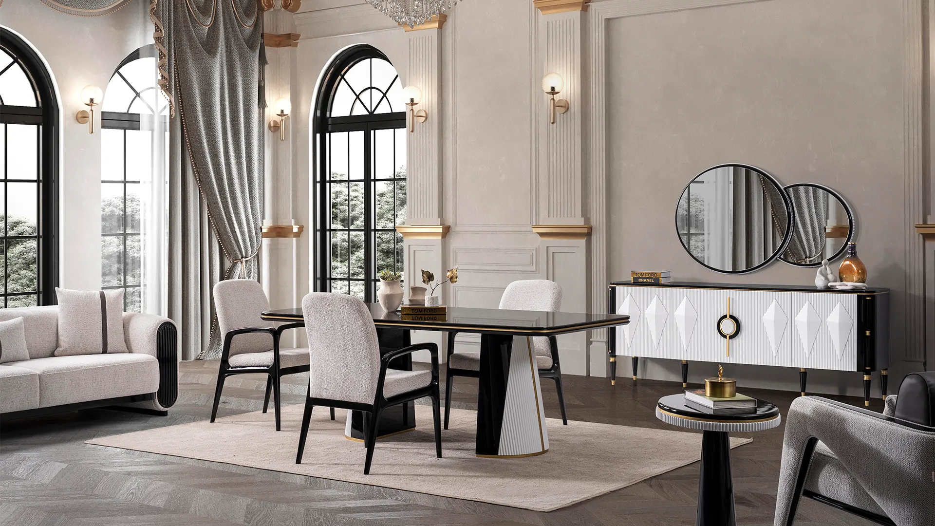 Lizbon  Luxury  Yemek Odası