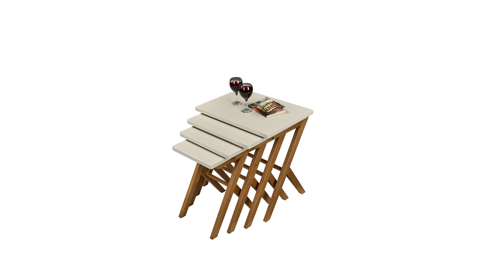 Kral 4'lü Zigon Sehpa 3057