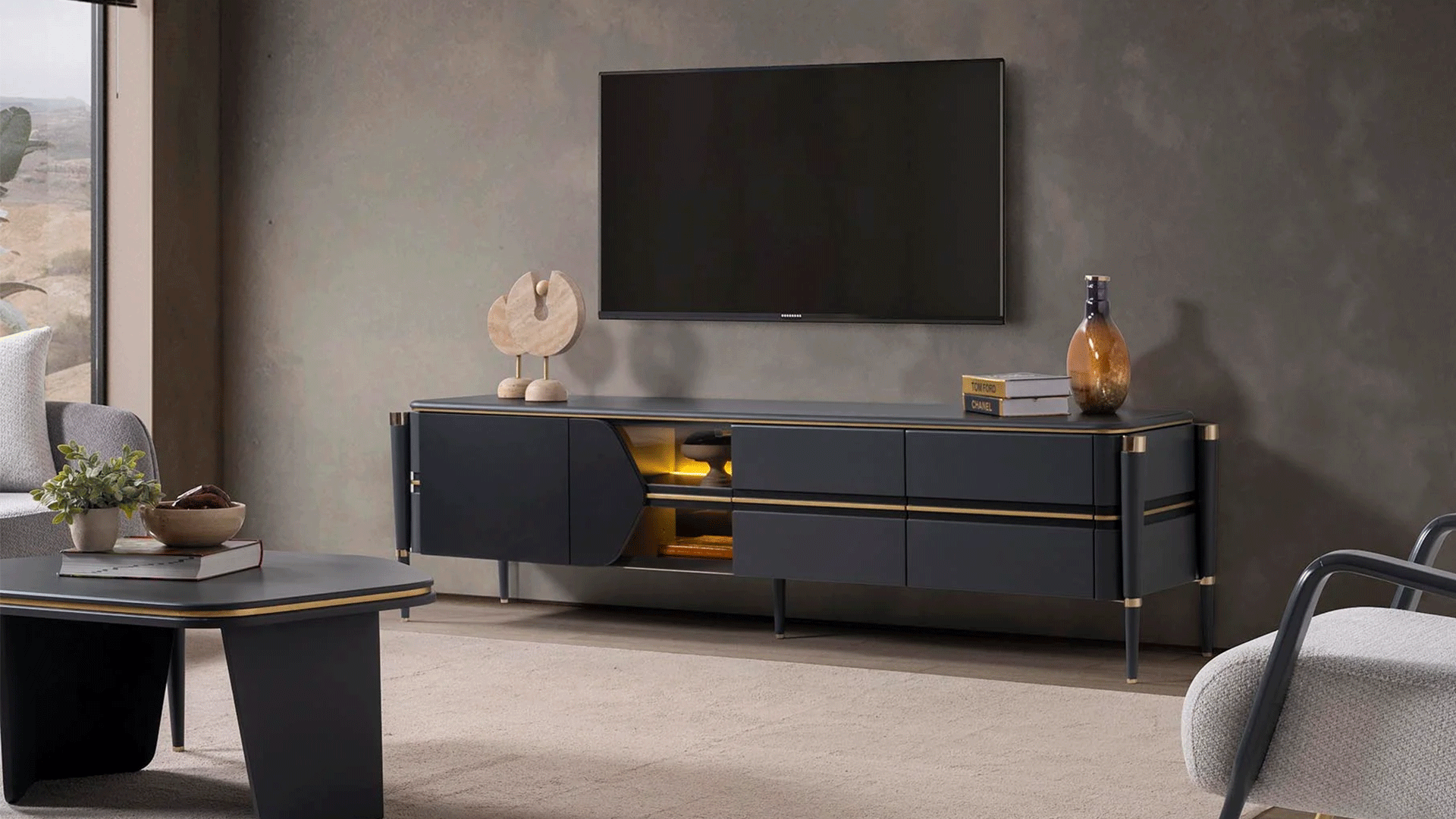 Perla Luxury Tv Ünitesi