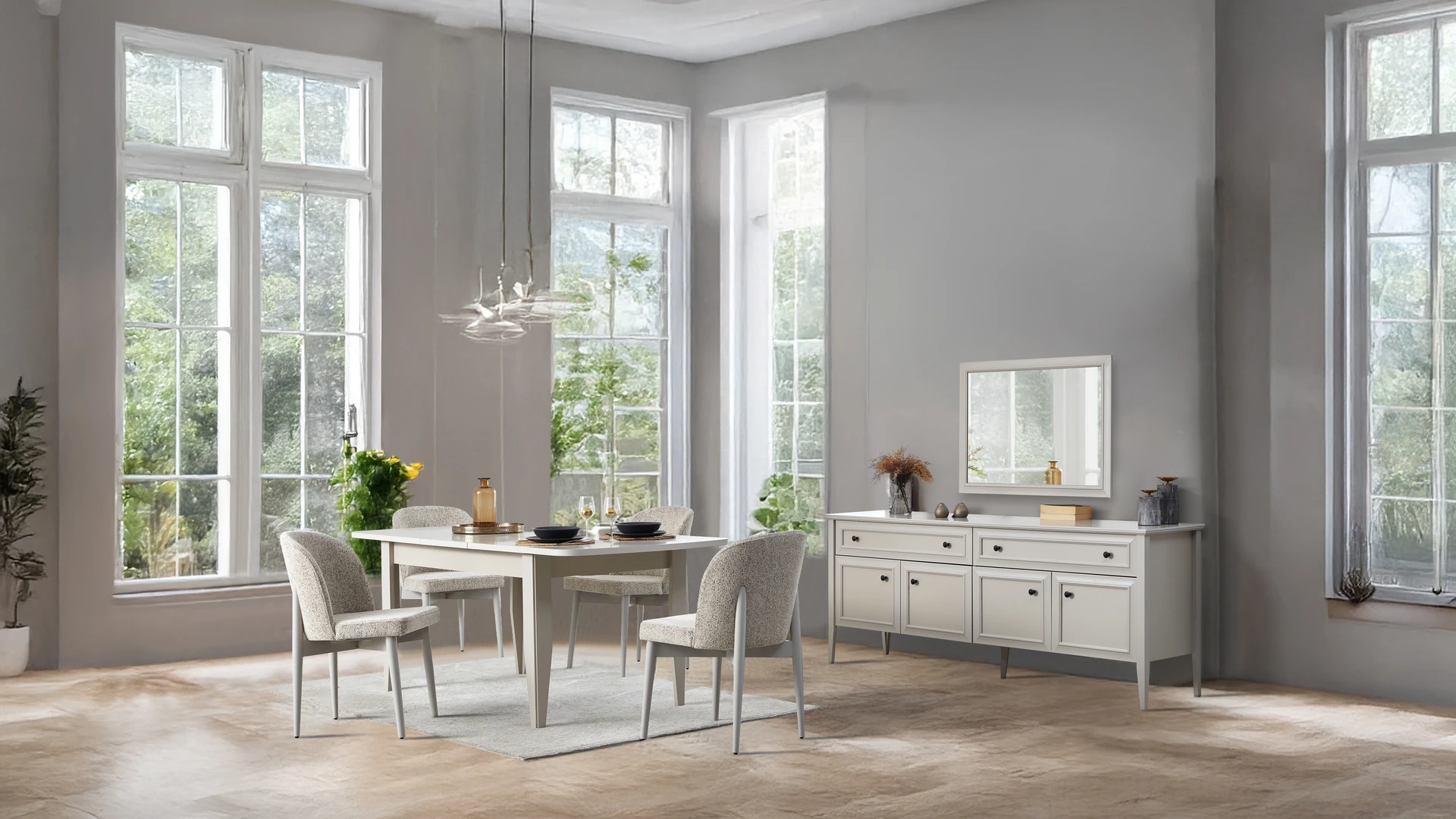 Porto Modern Yemek Odası