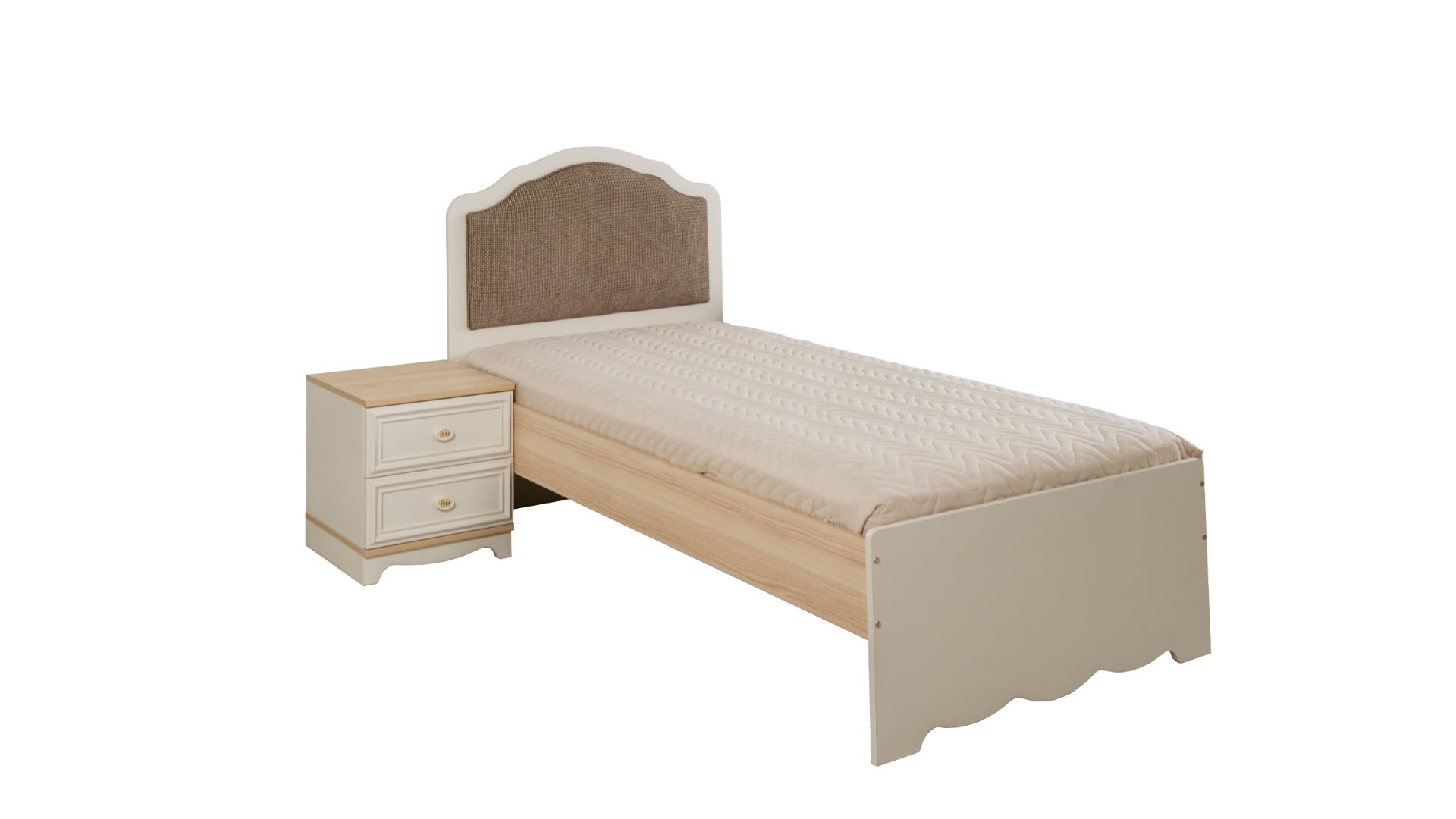 Pearl 100x200 Başlıklı Karyola