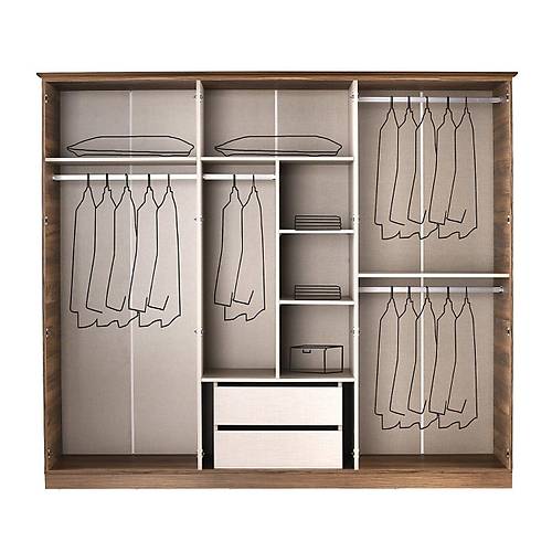 Karen 6 Kap�l� Gard�rop