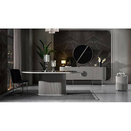 Gucci L�x Gri Yemek Odas�