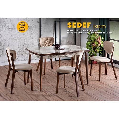 Sedef Masa Sandalye Takm