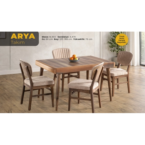 Arya Mutfak Masa Sandalye Tak�m�