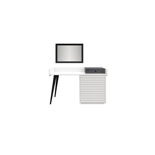 Trend Carina Dresser and Mirror - White
