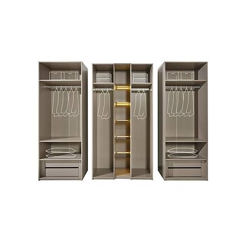 Aura Lux Wardrobe - 7 Doors