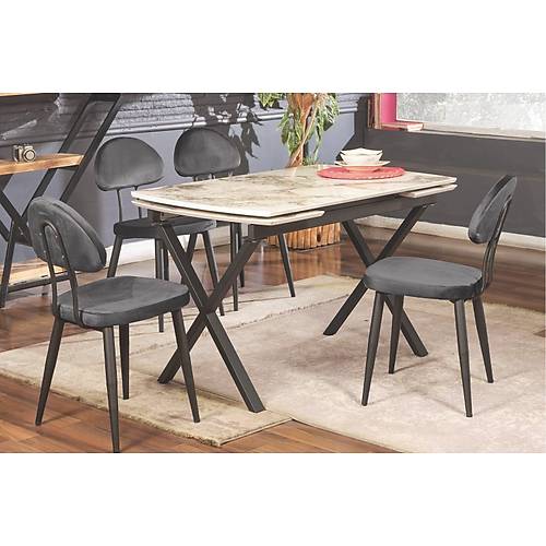Demre Dining Table Set 8053