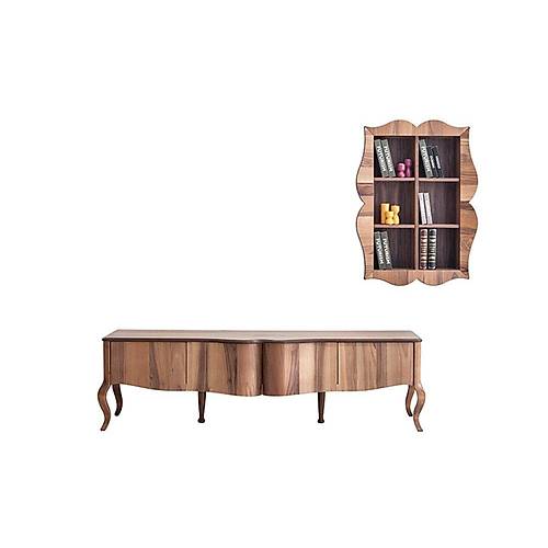 Masal Country TV Unit Walnut