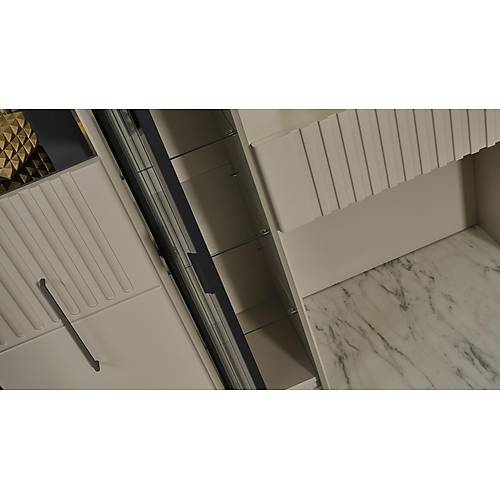 Aura Lux Dresser and Mirror