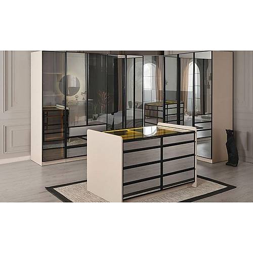 Ada (Asos Lux) Dresser with 16 Drawers