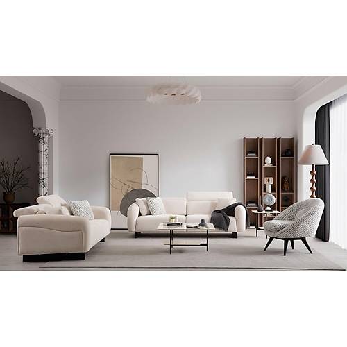 Caprise Triple Sofa