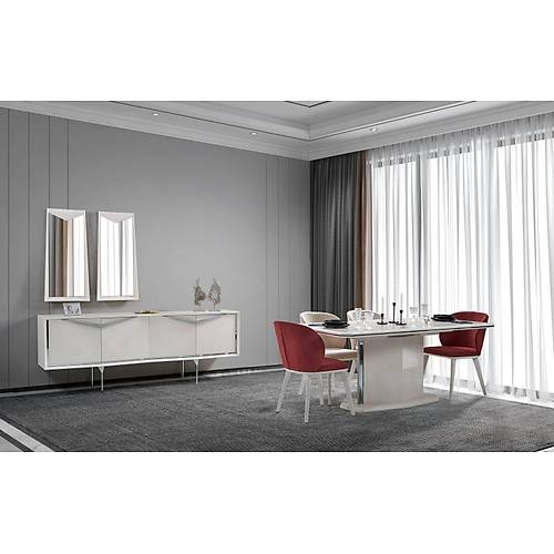Elite Console and Mirror ( Matte )