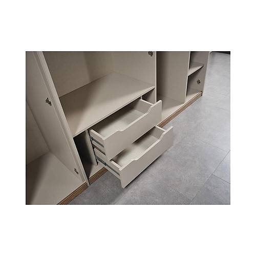Assos Mirrored Wardrobe  - 6 Door
