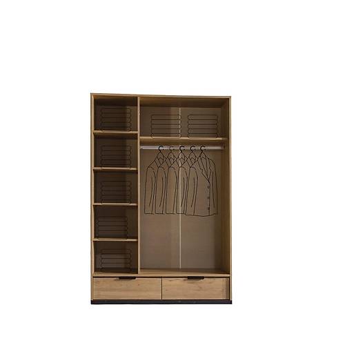 Kolezyum Wardrobe - 3 Door Mirror
