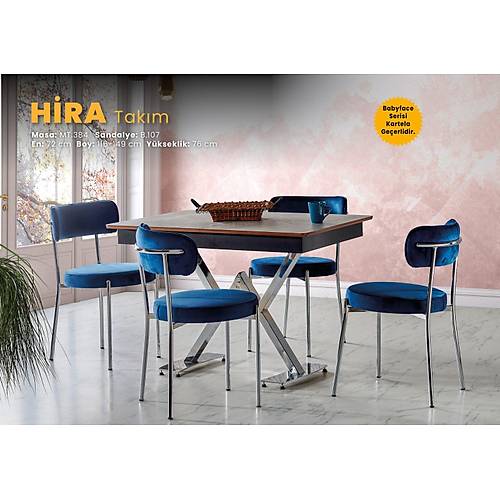 Hira Mutfak Masa Sandalye Tak�m�